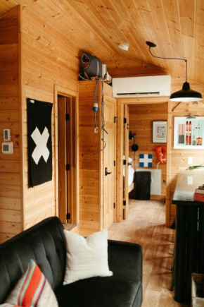 The Boat Haus A Montana Tiny Cabin Forest Retreat